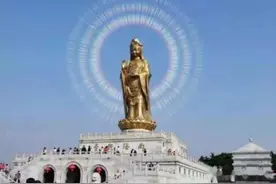 千人目睹观音显灵，甚至有视频真实记录，天际之外真的有神人吗？图片