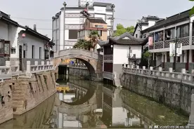 有金罗店、银南翔之称，上海市宝山罗店古镇图片