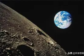 月球上看地球，孤悬至暗宇宙！震撼之余，会感到恐怖吗？图片