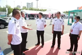 吕锋实地检查指导汽博会安保工作 强调树立绝对安全理念 严细落实责任举措 确保汽博会安保工作圆满收官图片