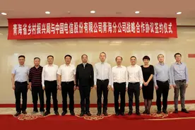 中国电信唐珂副总经理深入青海调研推进乡村振兴工作图片