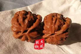 盘了两年的文玩核桃这么漂亮，这玄武颜色绝了图片