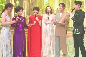 TVB台庆！上百位艺人盛装出席，礼服像影楼风，还被吐槽妆太厚图片