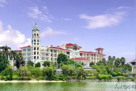 江门又一度假好去处，梦幻城堡，湖光涟漪，花园泳池，现在去正好图片