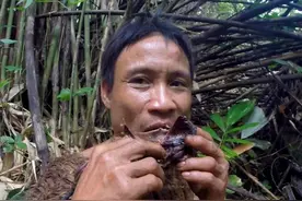 真人版泰山：父子丛林生活41年，儿子不知女人的存在图片