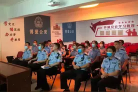 博爱公安交警大队开展窗口服务礼仪培训活动图片