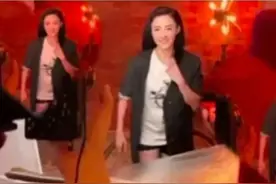 张柏芝小腹凸起孕味十足，疑怀四胎，曾坦言想要一个女儿图片