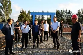 乔云在岚县经济技术开发区调研图片