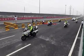 西安·朱宏路高架主线今日通车图片