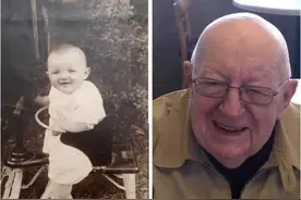 相隔几十年时间的对比照片，岁月究竟带走了我们什么？图片