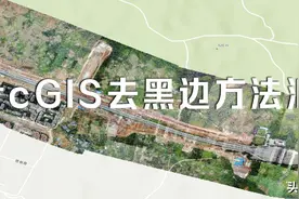 ArcGIS去除黑边方法汇总图片