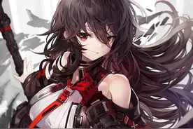“果然，酷酷的女生最吸引人~~”二次元动漫少女精美插画图集图片