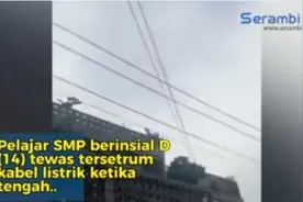 印尼14岁少女顶楼拍短视频误触高压电身亡，画面让人心痛图片