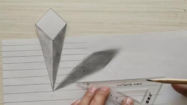 简单立体画教程，只要掌握技巧，我也是画家