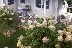 在花园留一块地，建一个花园凉亭，记录花园里的美好时光图片