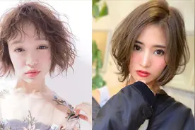 头发少，剪短发更显少？试试这几种卷发发型，显发量又时尚减龄图片