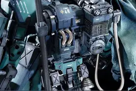 高达小课堂：细节不够水贴来凑，发白和曲面贴水贴是怎么回事？图片