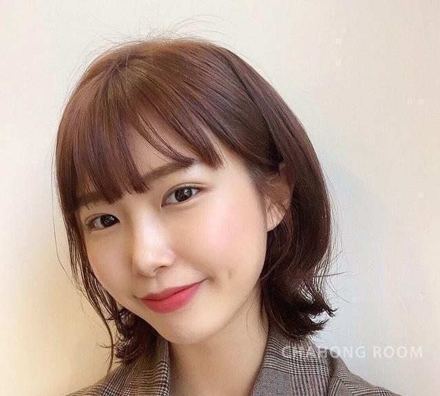 2020发型趋势范本合集:短中长发配氧气刘海,韩国网红们这样搭