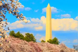 美国华盛顿纪念碑上，为何会有一段来自清朝的汉字？图片