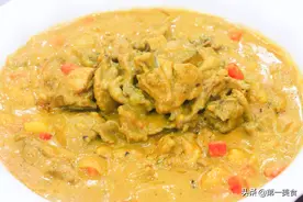 咖喱鸡在家也能做，厨师长分享技巧，鸡肉鲜嫩，咖喱浓郁又下饭图片