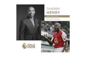 亨利入选第一批英超名人堂惹争议，球迷：C罗不比他强？图片