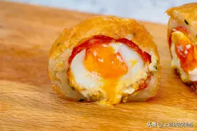 鸡蛋又出新吃法，颜值高味道好，小孩又被馋哭了图片