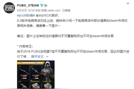 《绝地求生》PCS：5款道具可交易，近七成玩家请求改回m4图片