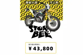 摩博会 | 可上牌的电动越野车，虬龙暴蜂售价43800元图片