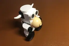 乐高积木可爱奶牛拼砌图片图片