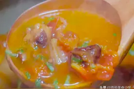 好吃的番茄牛肉煲，软烂鲜香，营养美味，老少皆宜的美食图片