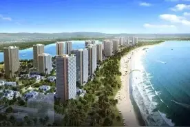 假后返场 白菜价抢双月湾正面海景房 人比较稀少 犹如私人海滩图片