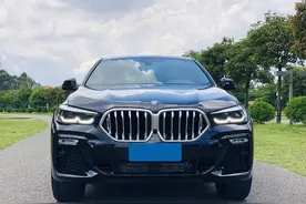 实拍宝马X6低配，2.0T引擎百公里加速6.9秒，低重心过弯印象深刻图片