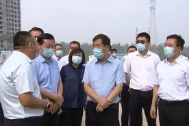 王震在丹河新城调研图片