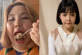 韩国130kg网红边做吃播边减肥！一年减近100斤图片