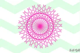 「图形化编程」用 Scratch 画一个漂亮的星星圆环图片