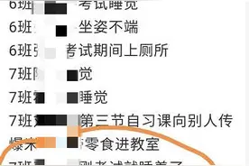 鹤壁高中实名通报学生违纪火了，家长称既想笑又心疼，律师认为通报没问题图片