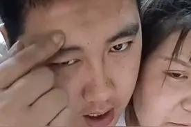 网红郭老师其实是个90后，婚后全靠她赚钱，老公却在她赚钱时出手图片