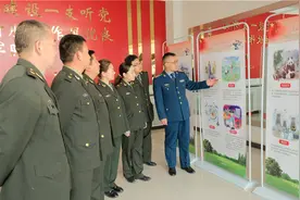 陕西省靖边县人武部“三个一”加强国家安全教育宣传图片