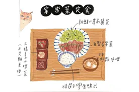 台湾小清新手绘菜单，迫不及待想点餐了图片