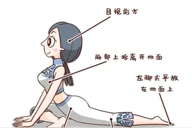 拉伸就能减肚子！每天60次，脂肪没了，肚子一天比一天平图片
