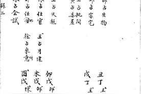 精抄历代六壬占验汇选图片
