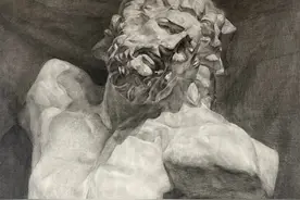 没有虚实强弱对比的素描不是好素描图片