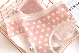 这款纯棉亲肤内裤，一秒击中少女心图片