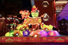 图集 | 香港黄大仙祠将举行花灯庙会 展出多盏大型花灯图片