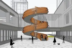 旋转楼梯SketchUp建模万能公式图片