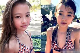 10岁萝莉成签约模特，照片“尺度”太大引网友争议：性教育的缺失图片