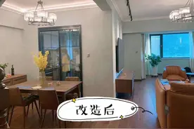 西安城市人家装饰旧房改造项目实景对比照图片