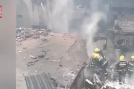 江西吉安一直升机坠毁在民房中，官方：初步反馈飞机上有5人图片