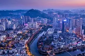 六盘水人口分布图：水城区74.64万，六枝特区53.69万图片