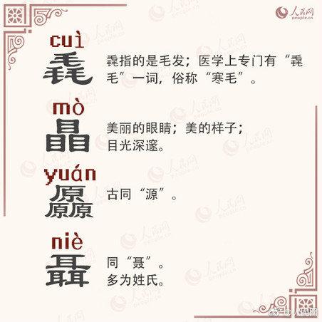 加强版“三叠字”，你会念嘛？